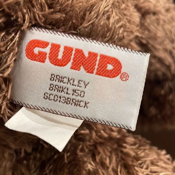 Gund Brickley BRIKL150 GC013BRICK Canada 150 Bear with Canadian Flag EUC 15” - Picture 6 of 9